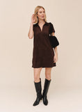 Load image into Gallery viewer, Short Sleeve Pullover A-Line | Dark Roast
