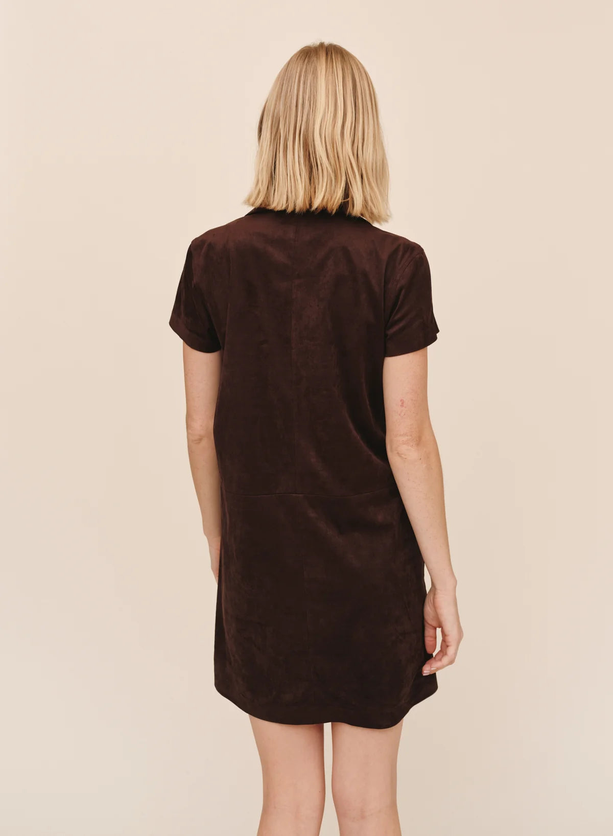 Short Sleeve Pullover A-Line | Dark Roast