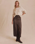 Load image into Gallery viewer, Ryder Suede Skirt | Java
