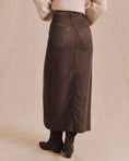 Load image into Gallery viewer, Ryder Suede Skirt | Java
