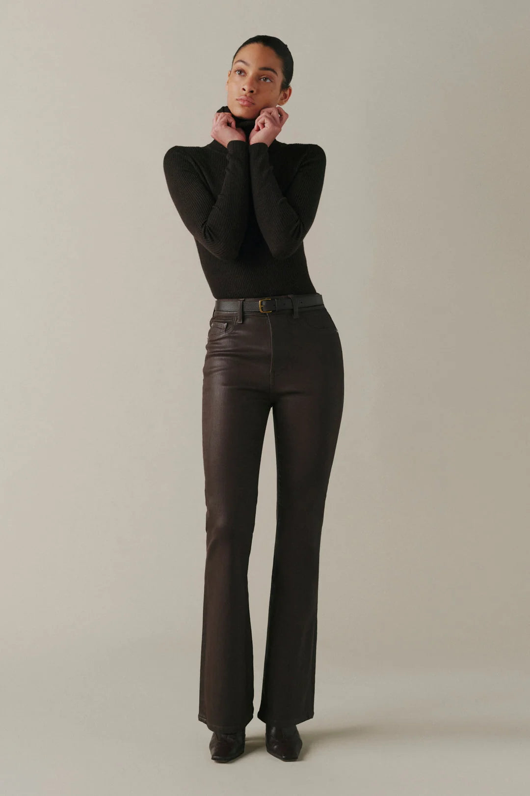 The Austin Bootcut | Coated Dark Roast