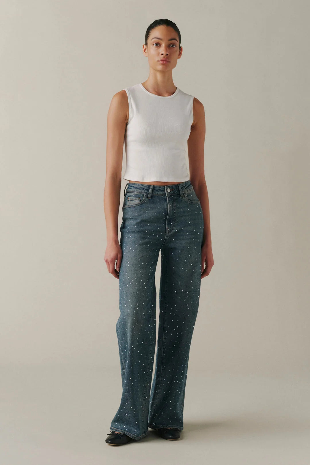 NCE Wide Leg | Bejeweled