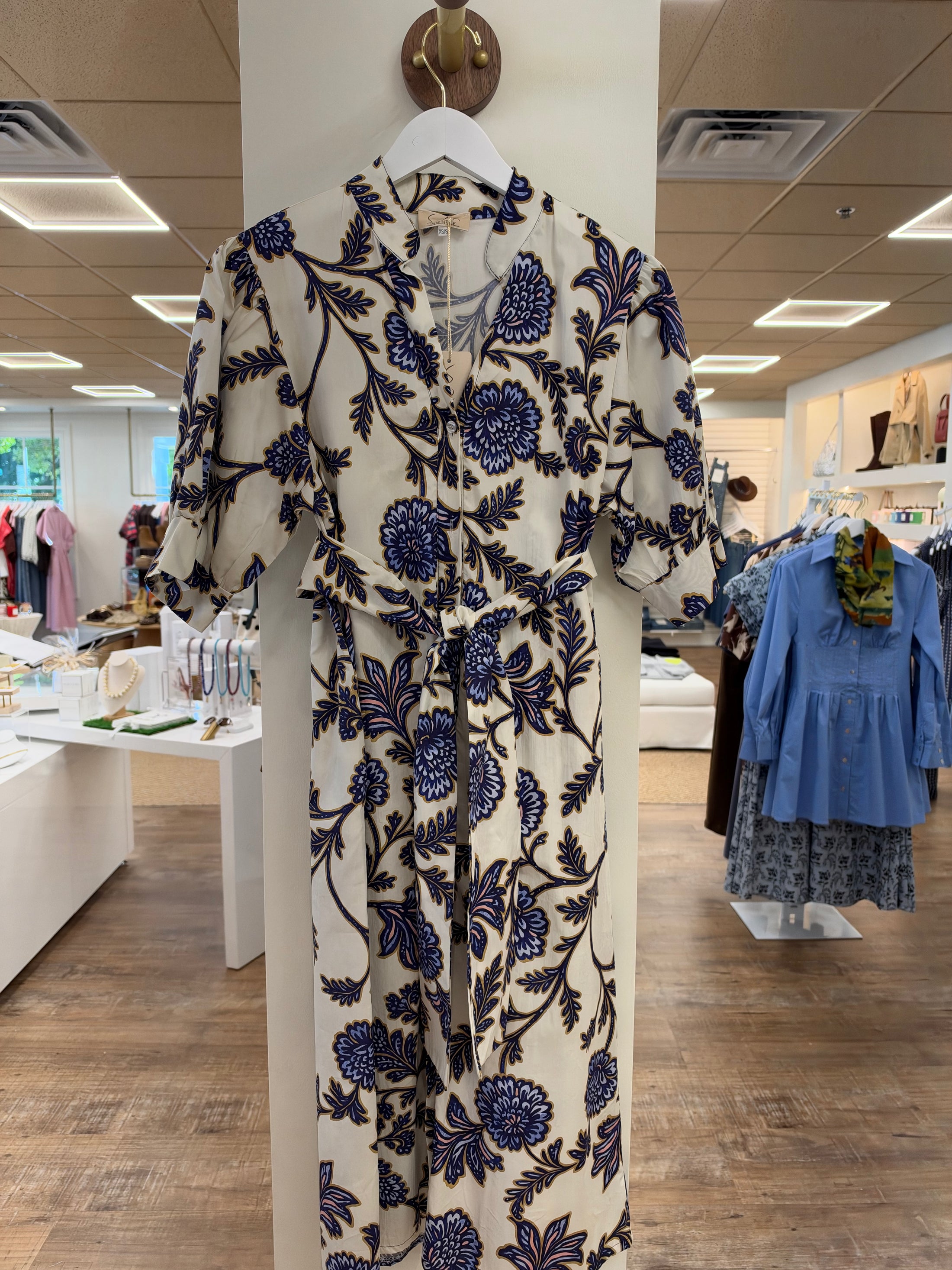 Paulet Dress | Indigo
