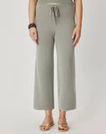 Load image into Gallery viewer, Christa Cropped Sweater Pant | Green
