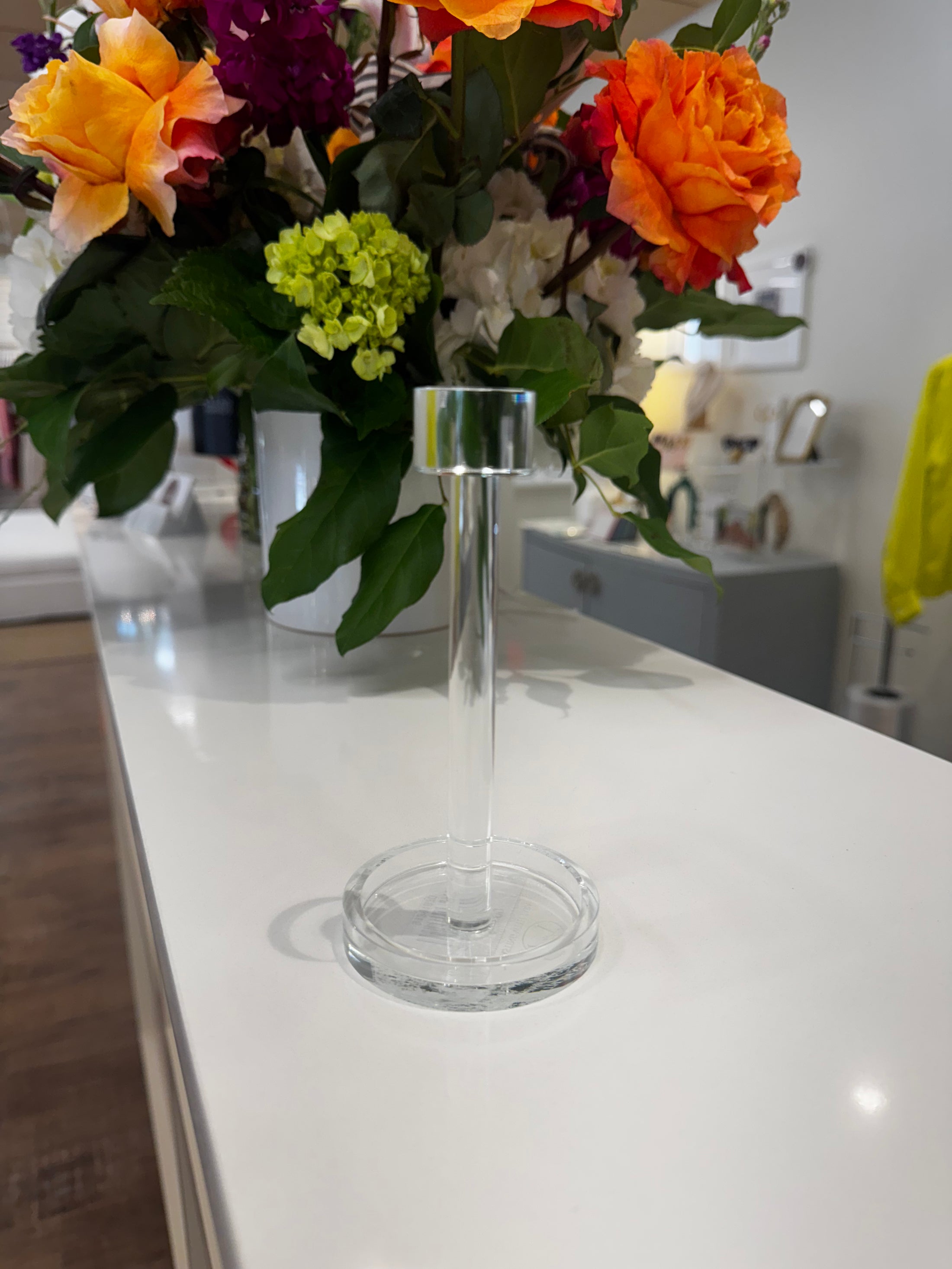 Glass Napkin Stand