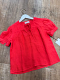 Load image into Gallery viewer, Short Sleeve Flowy Pullover I Scarlet Sand
