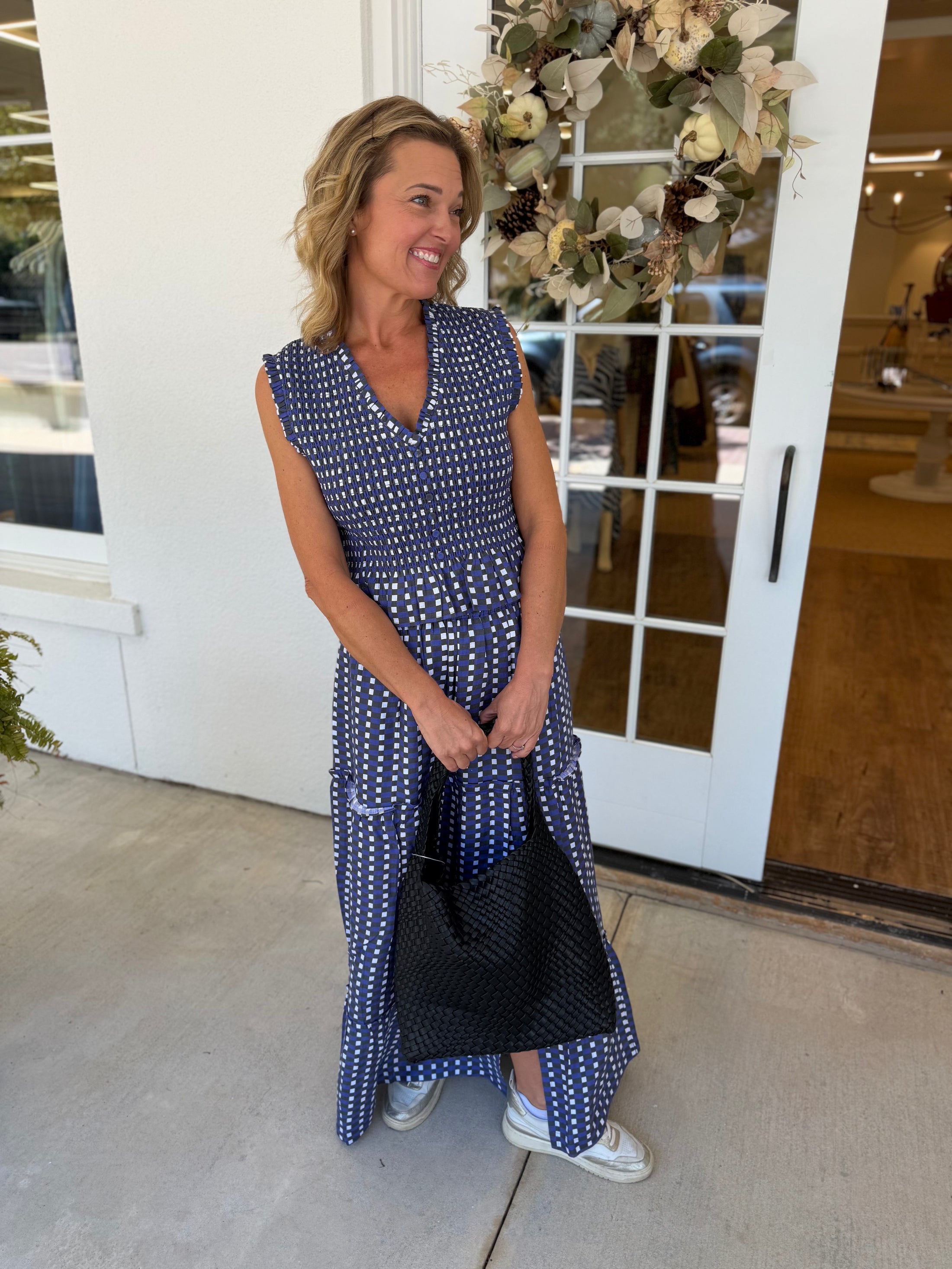 Cecilia Top | Hemp Gingham