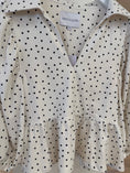 Load image into Gallery viewer, Wren Top | Dainty Dot Cream
