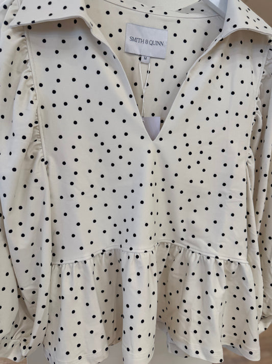 Wren Top | Dainty Dot Cream