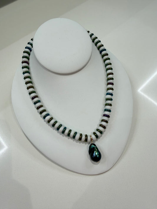 Dark Pearl Necklace