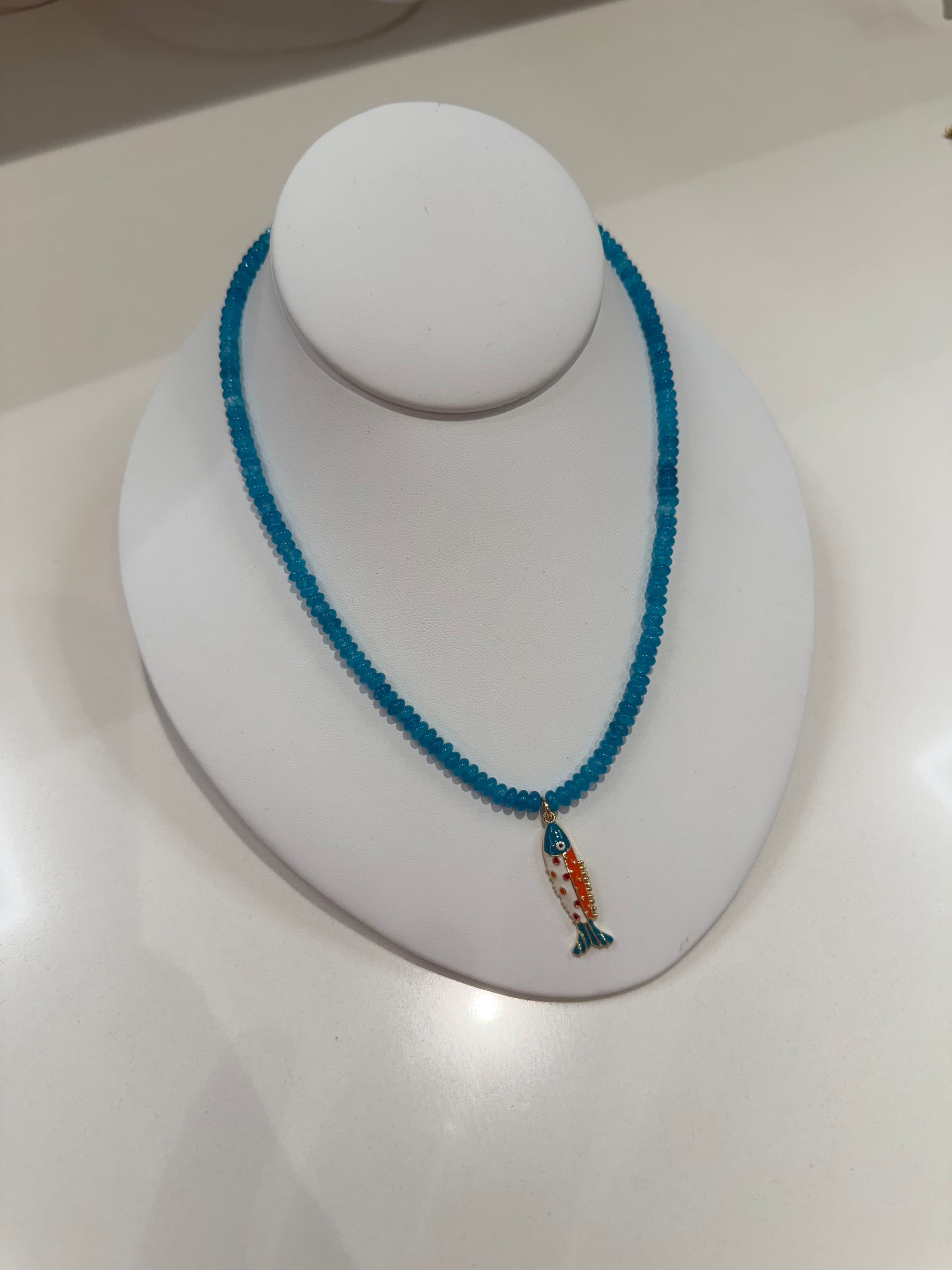 Multicolor Fish Necklace