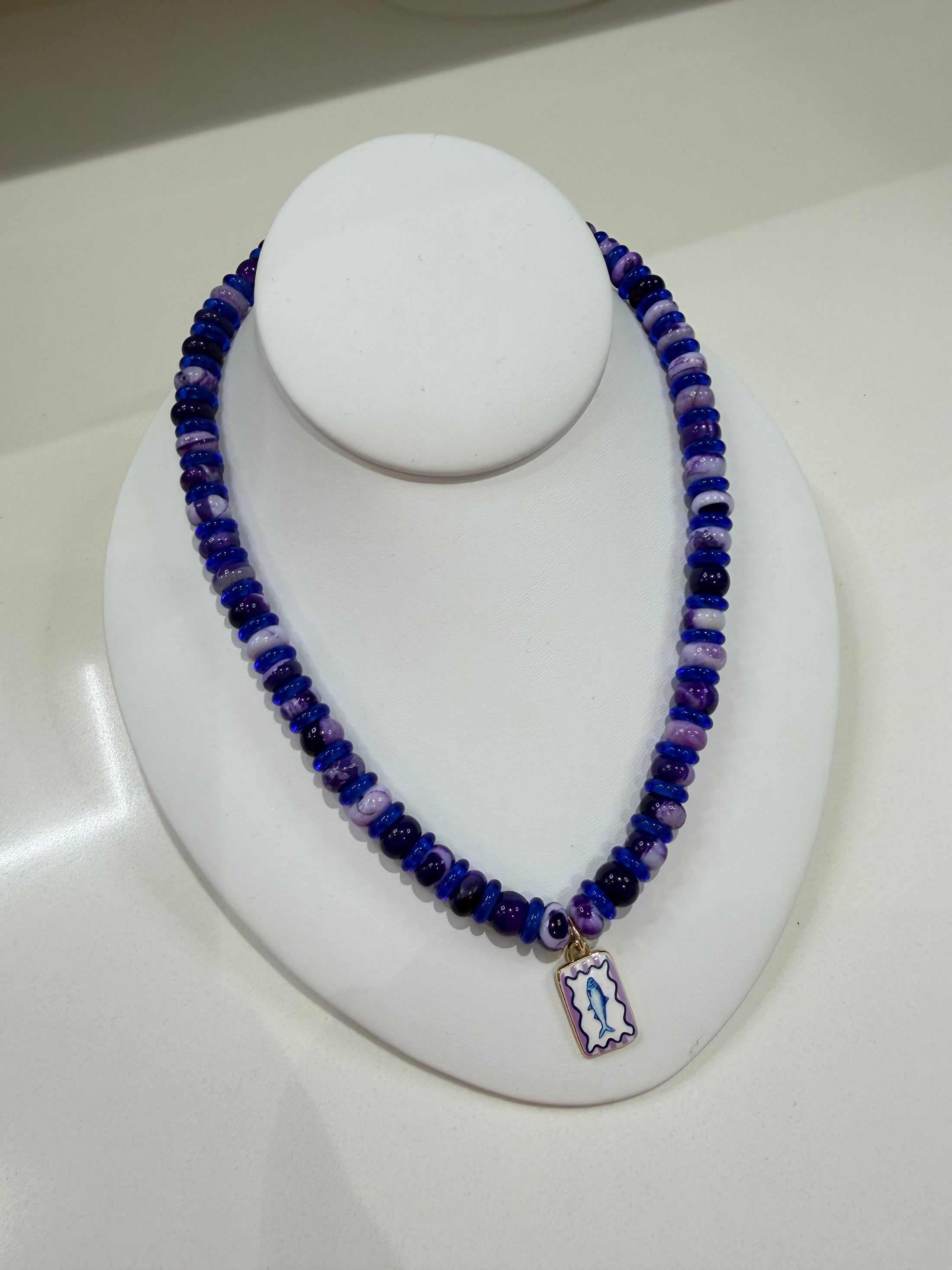 Fish Tile Necklace