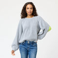 Load image into Gallery viewer, Ricki Imperfect Heart Sweater | Heather Grey
