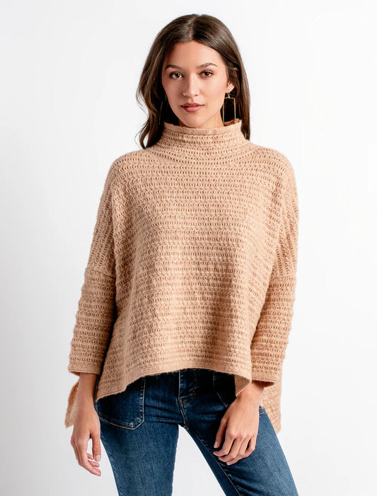 Boho Romana Sweater | Camel