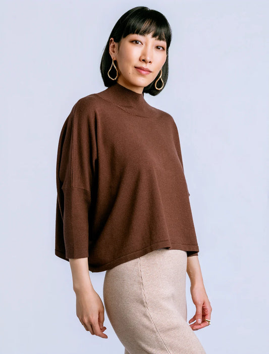 Aja Ortho Sweater | Licorice Root