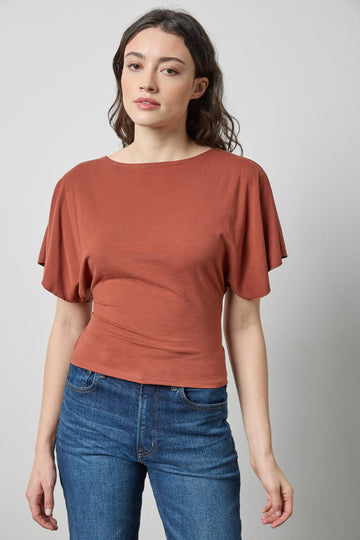 Tie Back Dolman Top | Spice