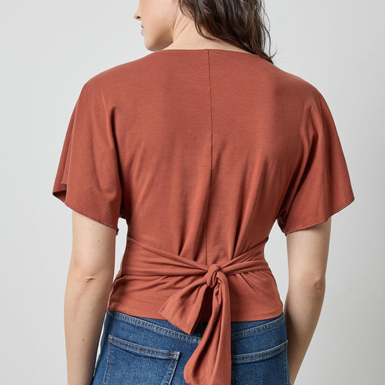 Tie Back Dolman Top | Spice
