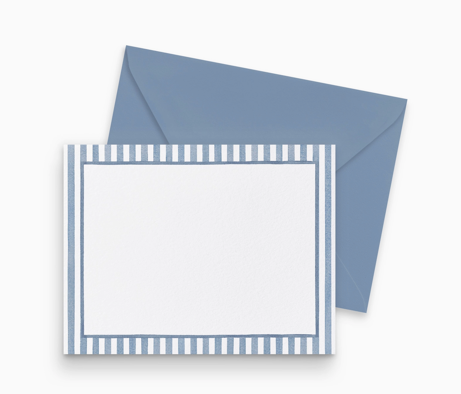 Blue Stripe Notecards