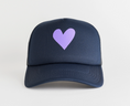 Load image into Gallery viewer, Heart Recycled Trucker Hat
