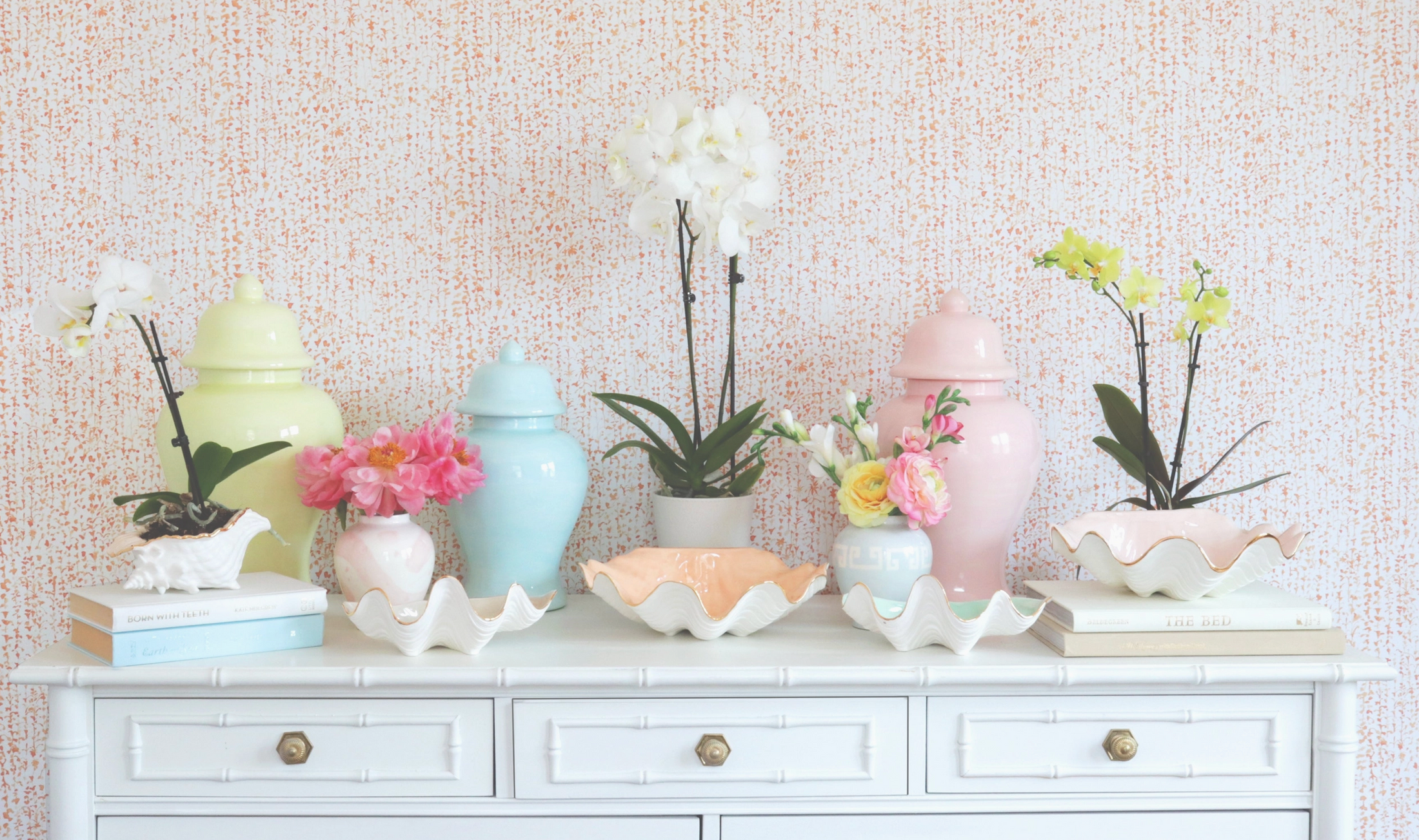 Blush Clam Shell Bowl