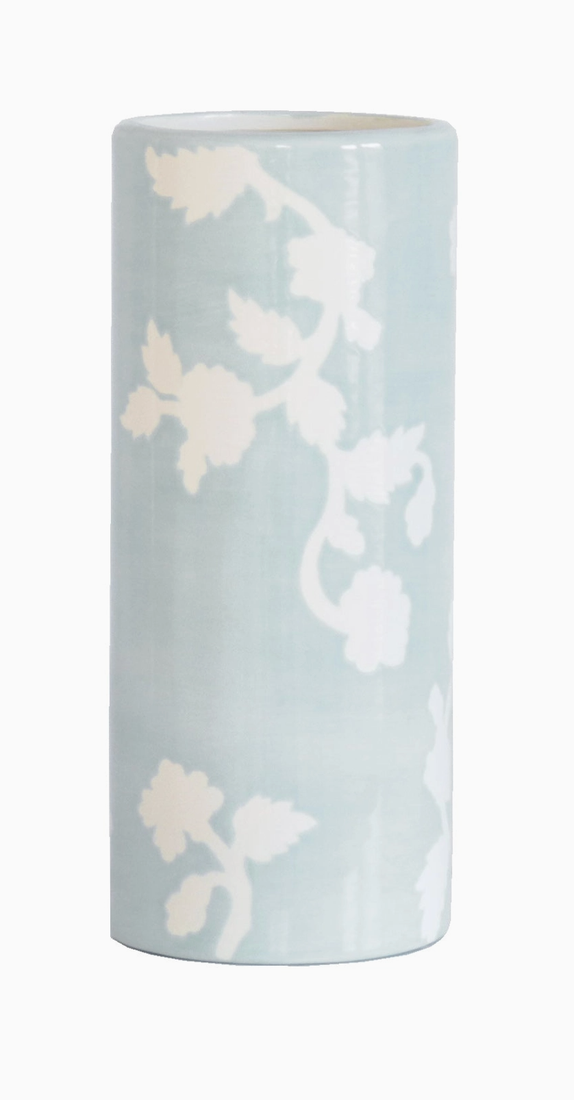 Blue Chinoiserie Vase Tall