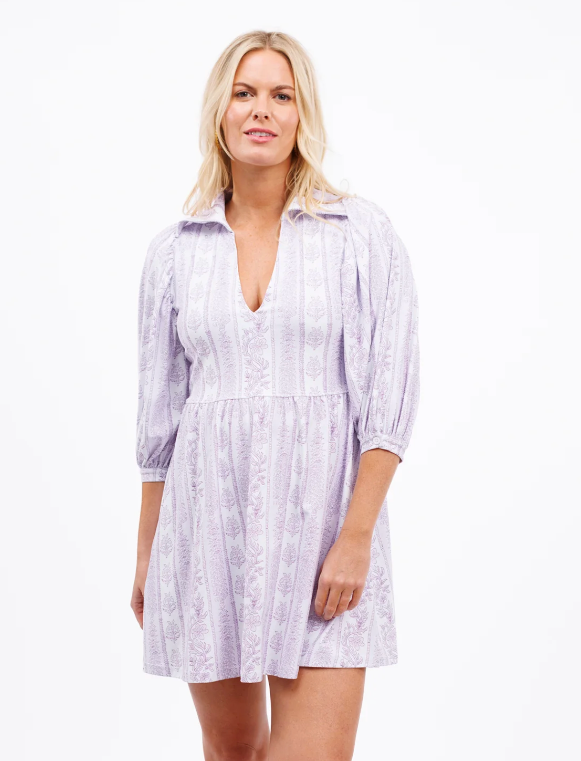 Charlotte Dress - Lavender Haze