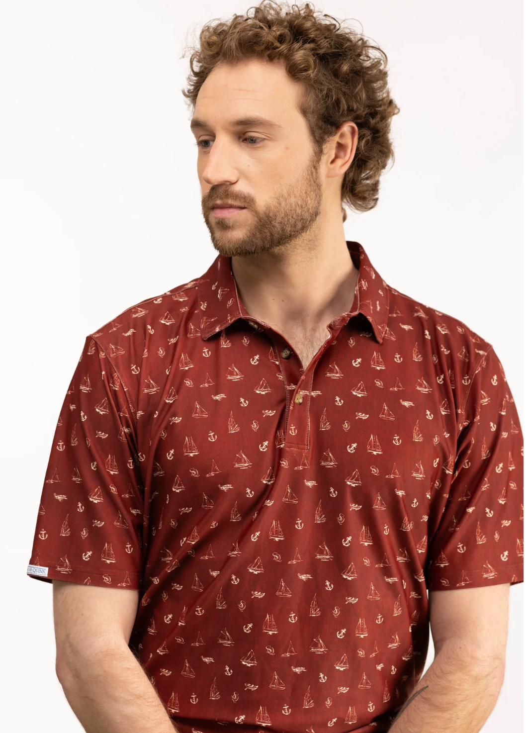 Smitty Polo | Ship Shape Cherry