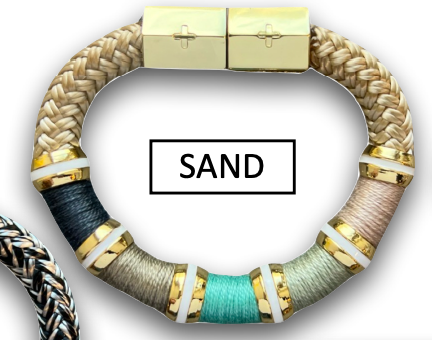 Colorblock Bracelet | Sand