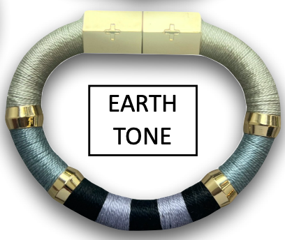 Colorblock Bracelet | Earth Tones