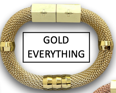 Mesh Bracelet | Gold