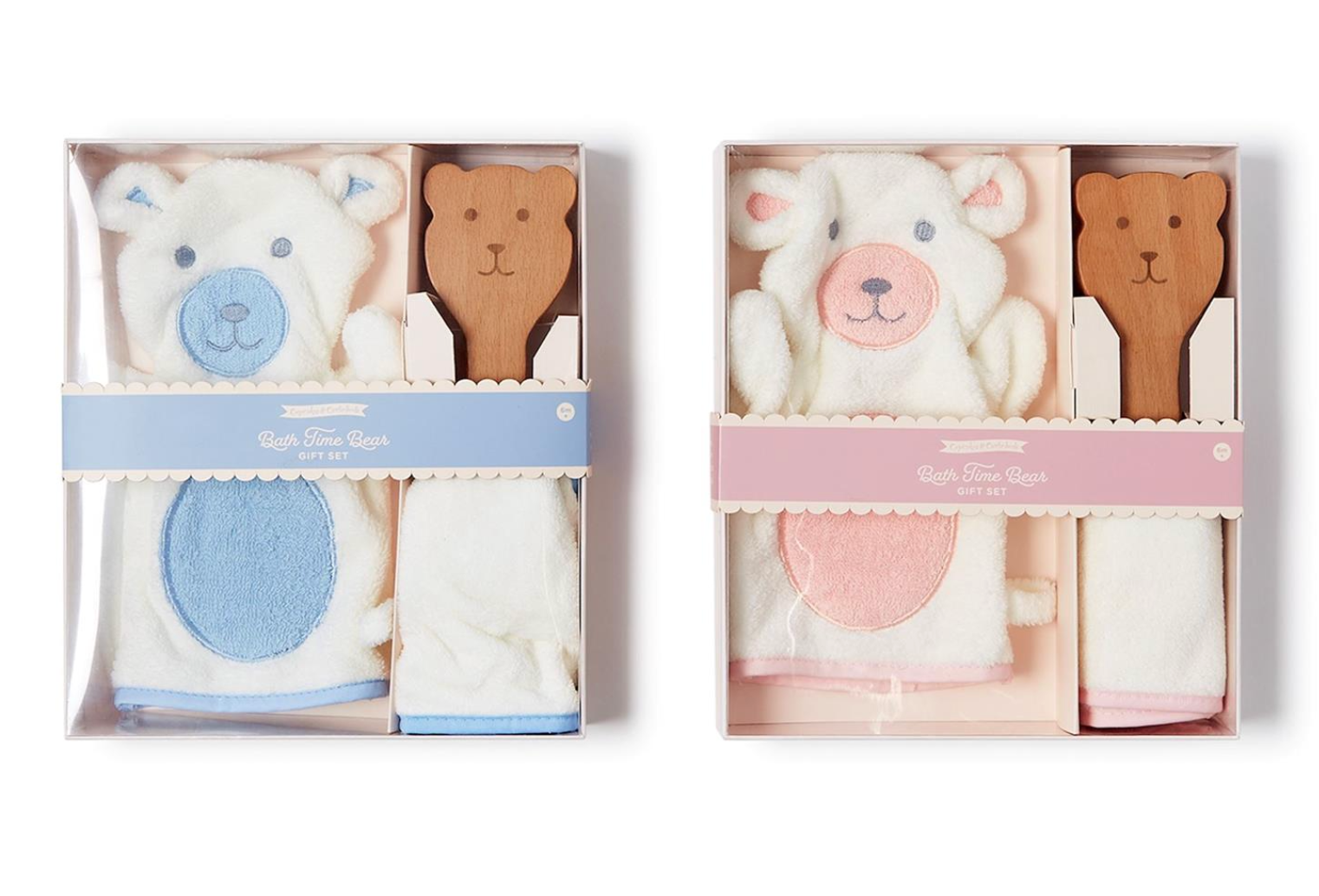 Bear Bath Time Gift Set | Pink