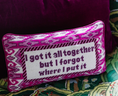 Load image into Gallery viewer, Got it Together Needlepoint Pillow
