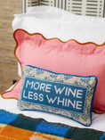 Load image into Gallery viewer, Whine Needlepoint Pillow
