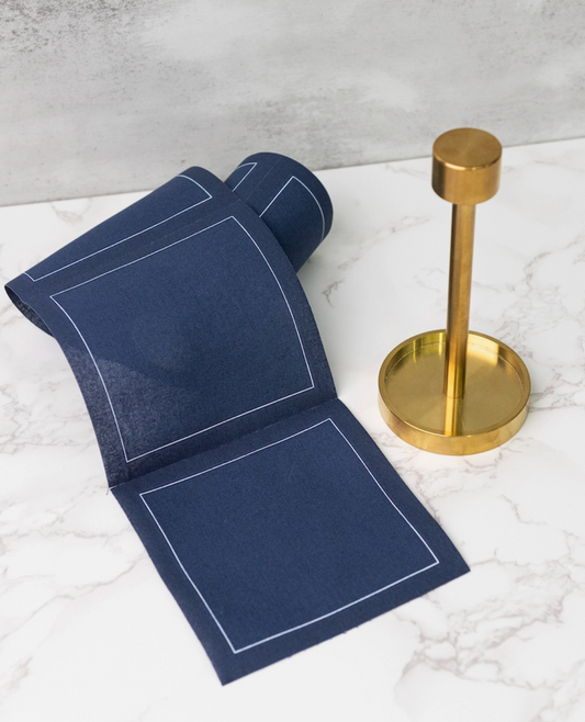 Gold Cocktail Napkin Stand