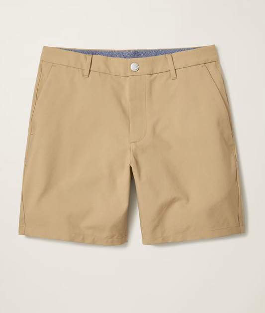 Performance Link Shorts | Oat Khaki