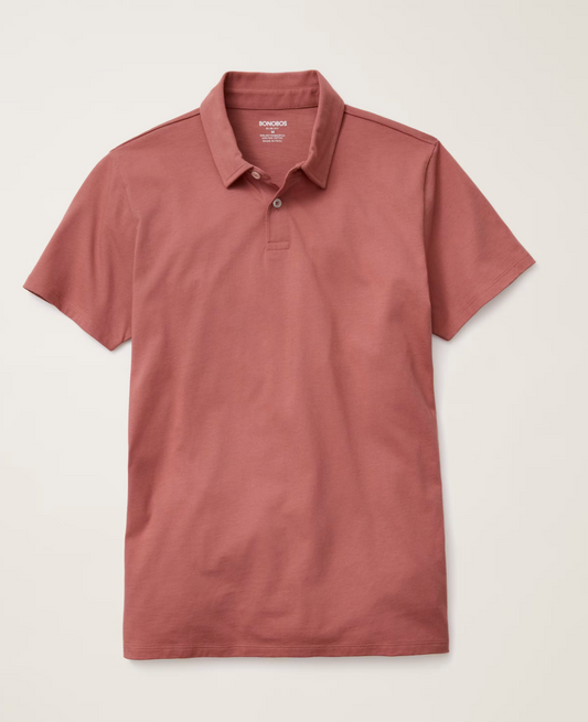 Pima Performance Polo | Withered Rose