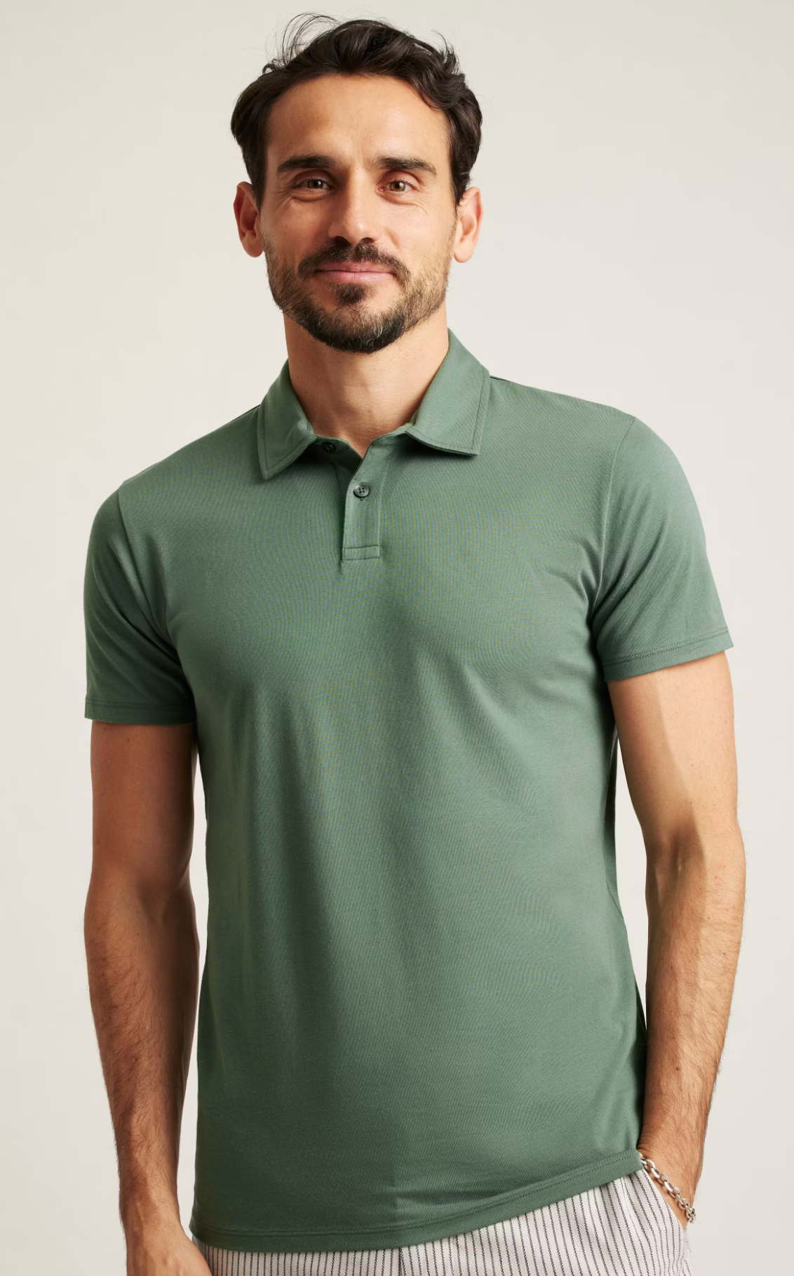 Pima Performance Polo | Sage Green