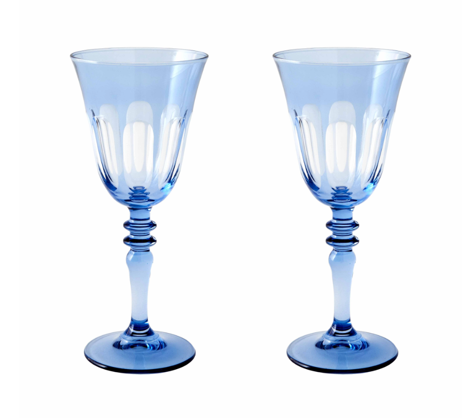 Blue Wine Glasses | Set of 2