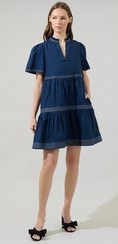 Load image into Gallery viewer, Betty Dress | Navy
