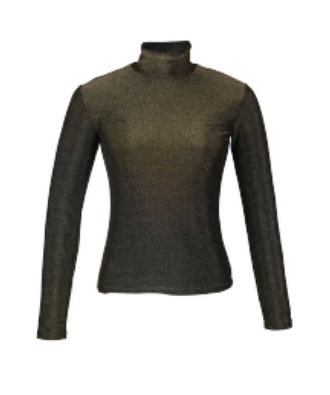 Elsa Shimmer Turtleneck