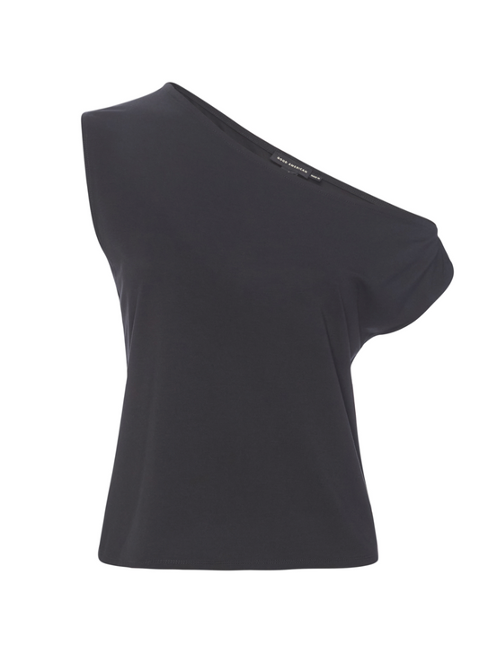 Stretch Jersey Asymmetric Top