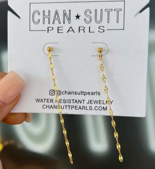 Dainty Chain Earrings