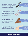 Load image into Gallery viewer, Pen Pal All-in-One Makeup Pen
