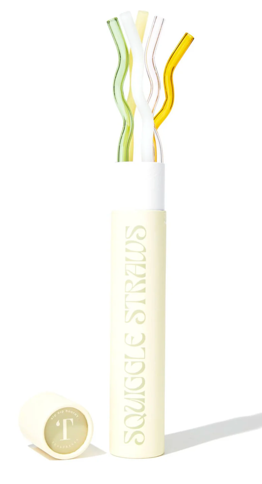 Squiggle Glass Straws