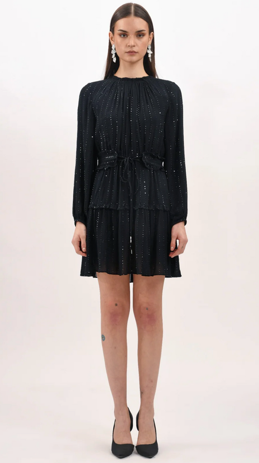 Starlight Mini Dress | Black