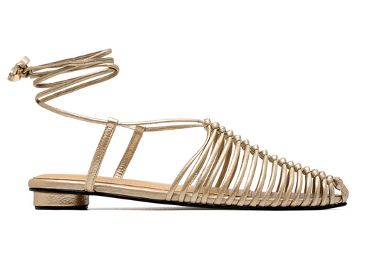 Letha Gold Sandals