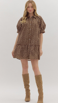 Load image into Gallery viewer, Button Mini Dress
