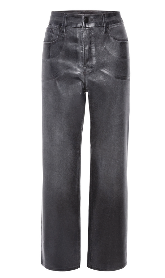 Soft tech Good Legs Straight Coated Jeans