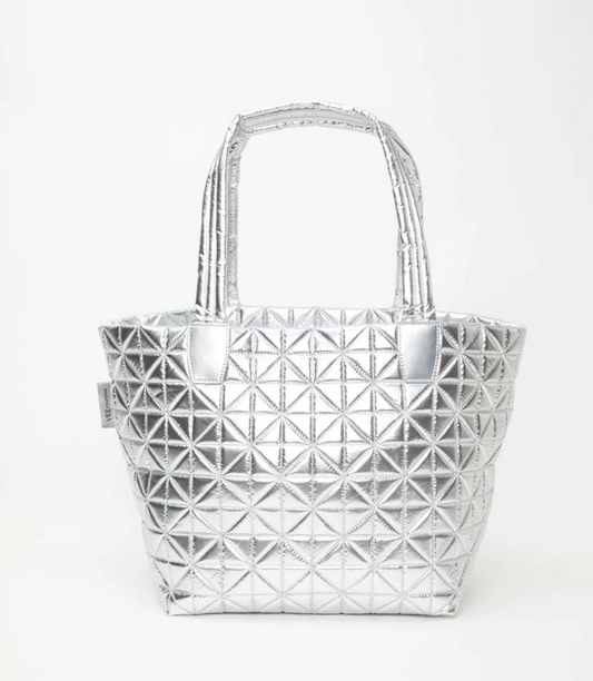 Chrome Metallic Tote