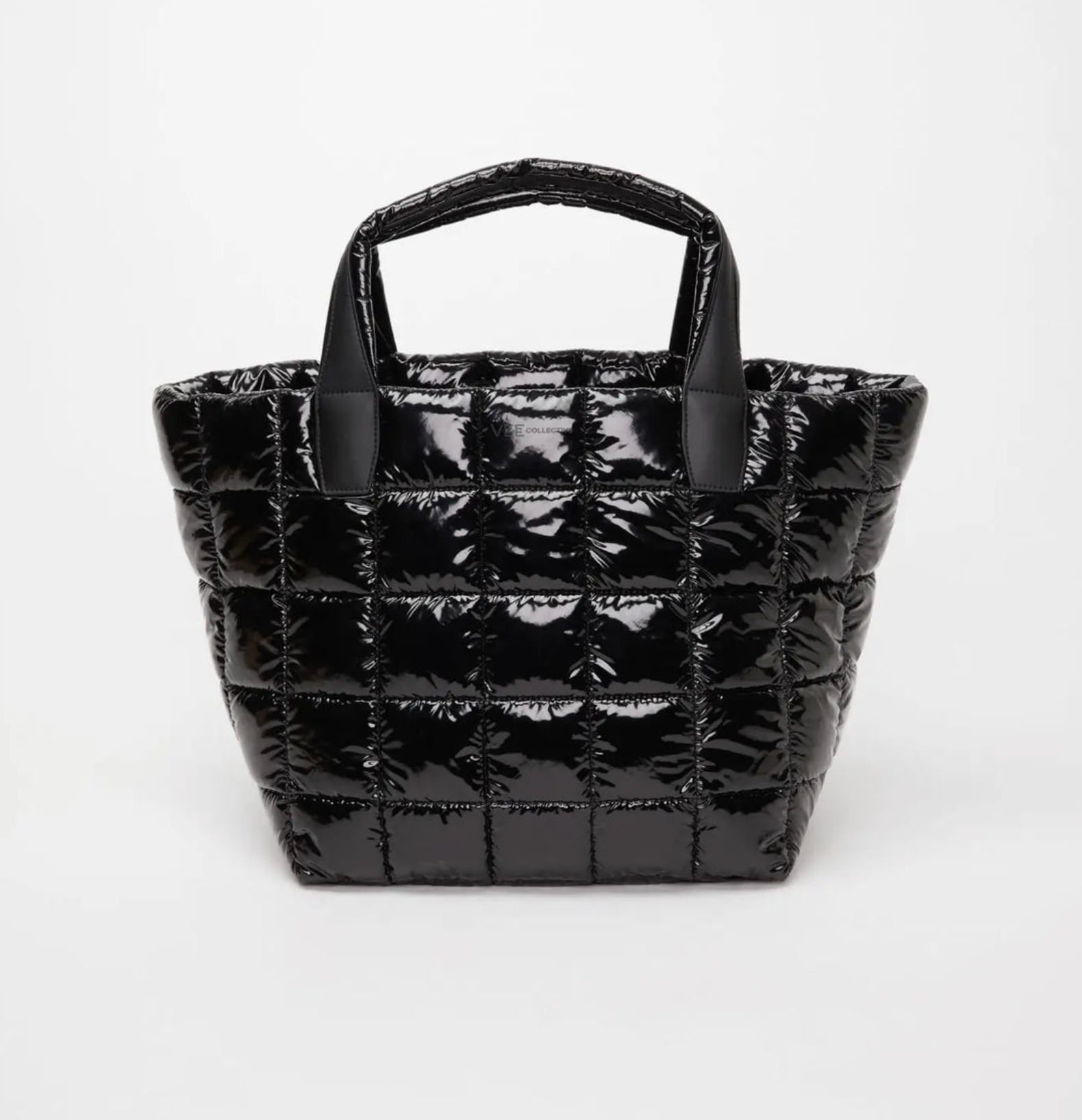 Black Vinyl Tote